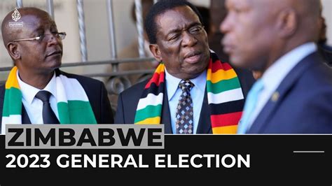 Zimbabwe Election Presidential Candidates File Nomination Papers Youtube