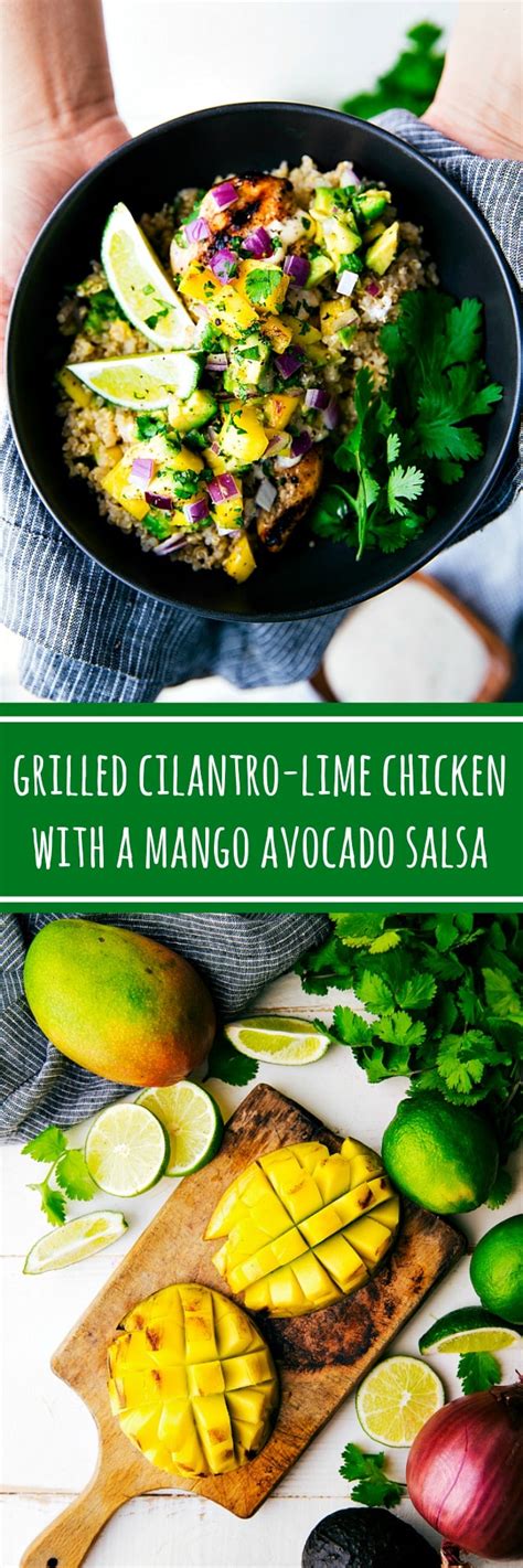 Squeeze lime juice over the mixture and sprinkle in the chili powder. The BEST MARINADE! Grilled Cilantro-Lime Chicken with a ...