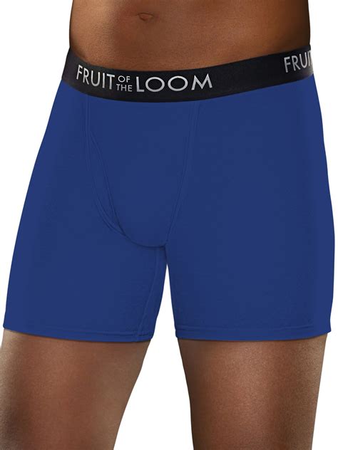 Fruit Of The Loom Men S Breathable Boxer Brief Pack Walmart Com
