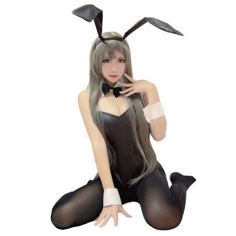 New Anime Cloverworks Sakurajima Mai Cosplay Costume Bunny Girl
