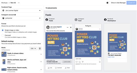 Creative Hub And Drafts How To Share Facebook Ad Mockups With Clients