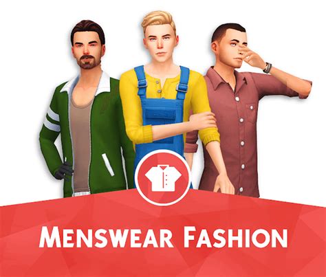 Sims 4 Cool Menswear Fashion Pack The Sims Book