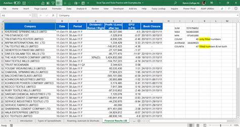 Microsoft Excel Tips And Tricks Practice With Examples Eloquens