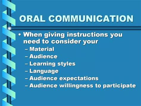 Ppt Oral Communication Powerpoint Presentation Free Download Id846823