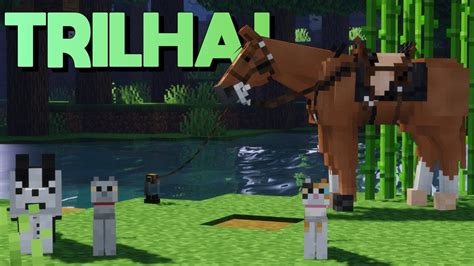 Fizemos Uma Trilha Com Os Cavalos Minecraft Haras Ep20 Youtube