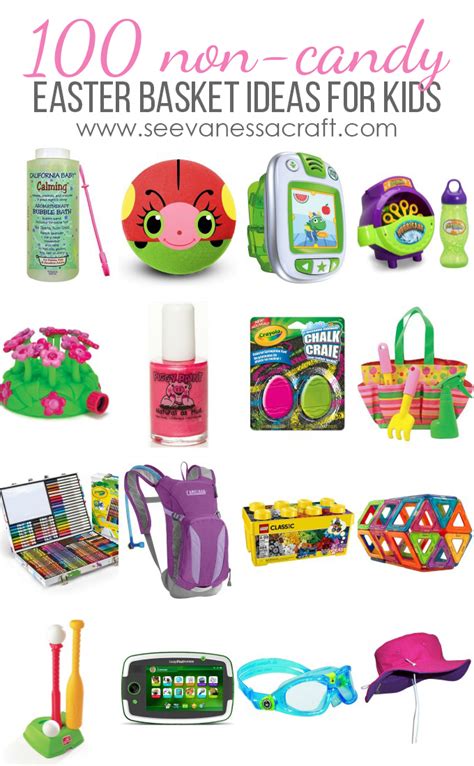 Whether you don't want your child to be overloaded. Easter: 100 Non-Candy Easter Basket Fillers - See Vanessa ...