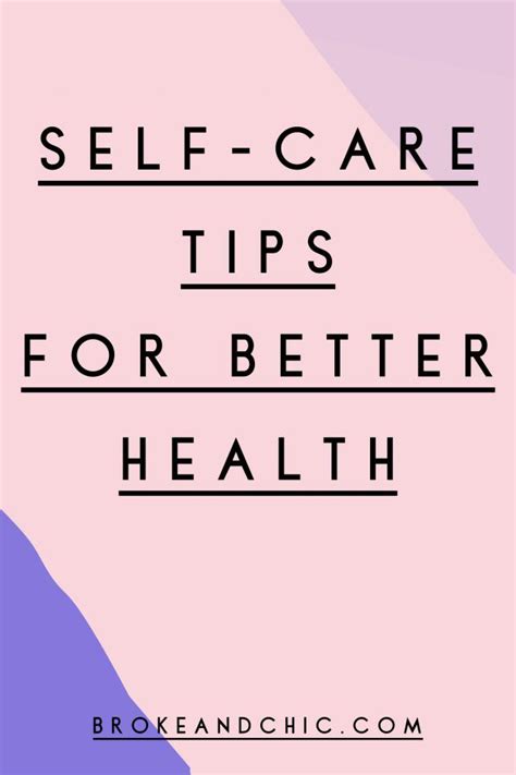 Self Care Tips For Better Health Physical