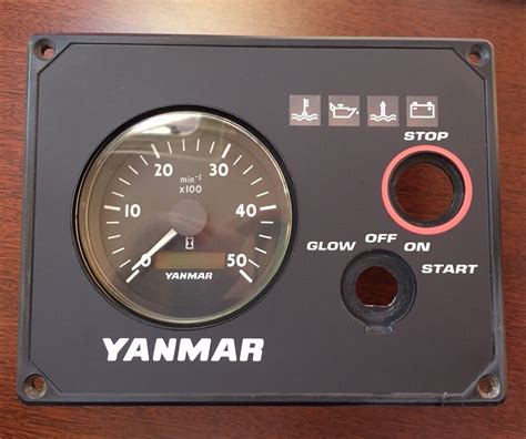 Yanmar Instrument Panel Type B 3ym30 3ym20 2ym15 Faceplate Ebay