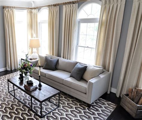 Arlington Living Room Drapes Transitional Living Room Dc Metro