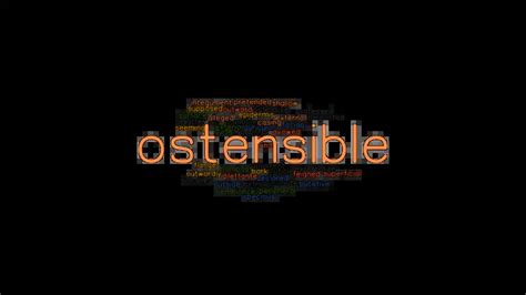 Ostensible Synonyms And Related Words What Is Another Word For