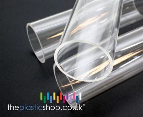 240mm Diameter Plastic Acrylic Perspex Pipe Clear Extruded Tube 3mm Wall Thick