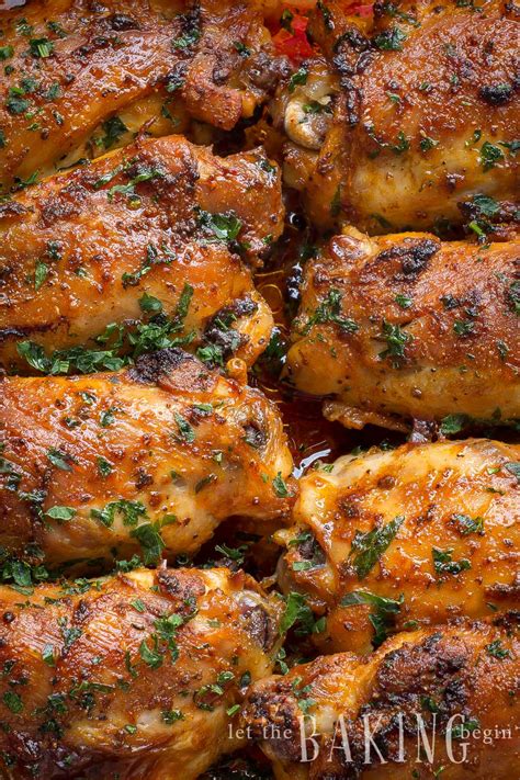 Baked chicken thighs can be served on their own or sliced or chopped to add to salads. Paprika Baked Chicken Thighs {Paprika Spice Blend} - Let ...
