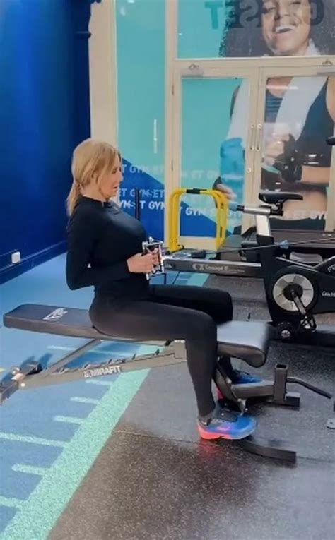 Carol Vorderman Squats In Clingy Outfit As She Reveals Real Age And Fans Are Floored Daily Star
