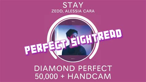 [beatstar] stay zedd alessia cara diamond perfect handcam youtube