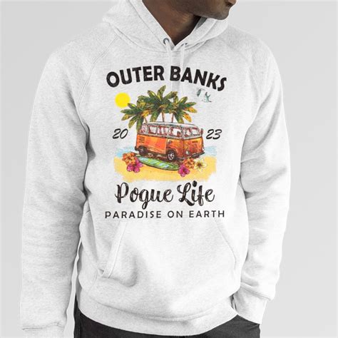 Vintage Outer Banks Pogue Life 2023 Paradise On Earth Shirt