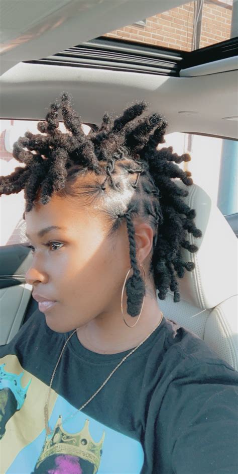 Pin By Carolyn Marshall On Locs In 2020 Locs Hairstyles Short Locs