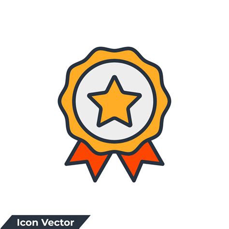 Premium Quality Achievement Badge Icon Logo Vector Illustration