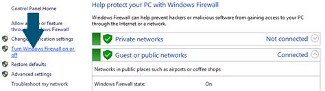 How To Turn Off Firewall In Windows 10 Professional