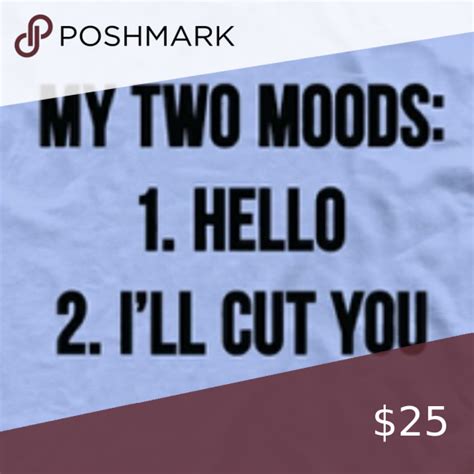 New My Two Moods Graphics Tee Graphic Tees Inspirational Tees New Me