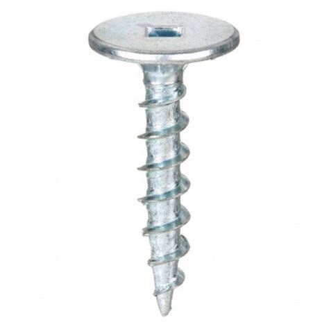 Grainger Approved Cabinet Screw Flat 10 2 12 In Length Carbon