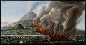 Image result for Mount Vesuvius erupted