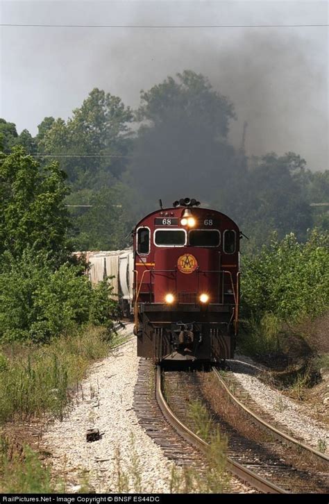 Am 68 Arkansas And Missouri Railroad Alco C420 At Seligman Missouri By