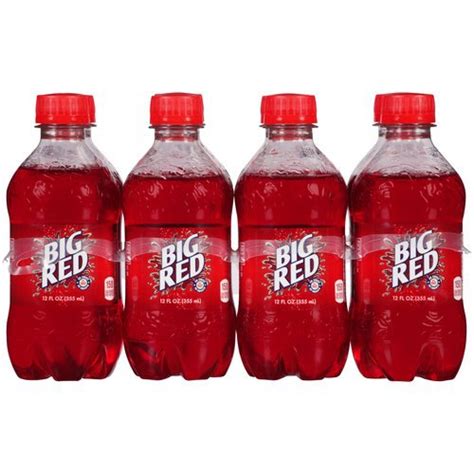 Big Red Soda 12 Oz Bottles Shop Soda At H E B