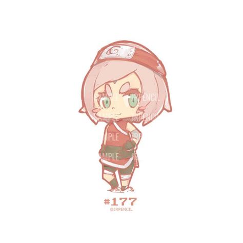 Artstation Sakura Jr Pencil Personagens Chibi Chibi Desenho Chibi