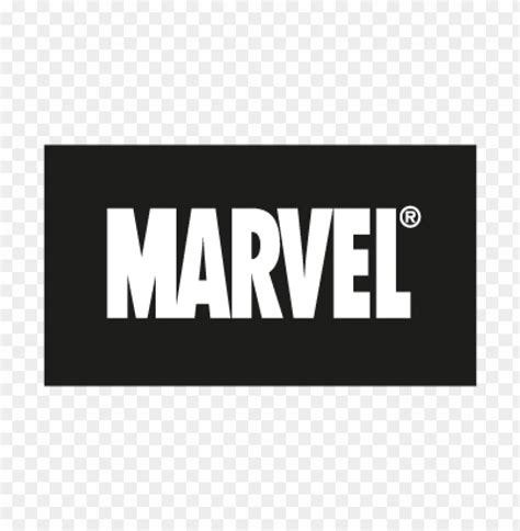 Download Marvel Logo Black And White 