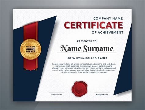Certificate Certificate Template Certificate Modern Certificate Vrogue
