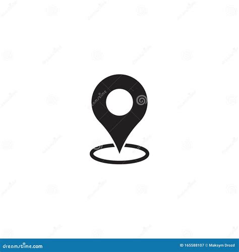 Maps Pin Location Map Icon Stock Illustration Illustration Of