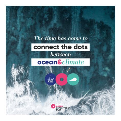 Connect The Dots Ocean And The Climate Ocean Conservation Trust