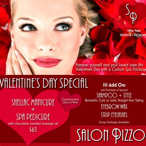 Meg Shalala Salon Pizzo Valentines Day Ad
