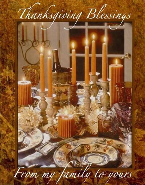 Check spelling or type a new query. Thanksgiving Blessings From My Family To Yours Pictures ...