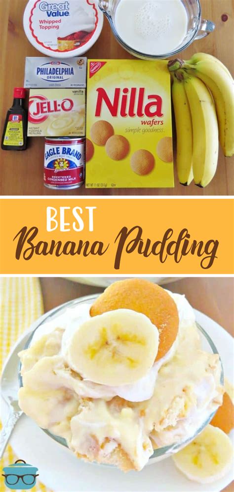 Banana Pudding With Condensed Milk And Cream Cheese Health Meal Prep