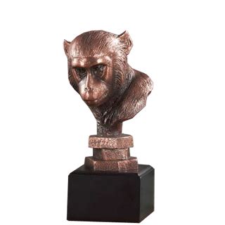 Monkey Head Trophy - 7.5