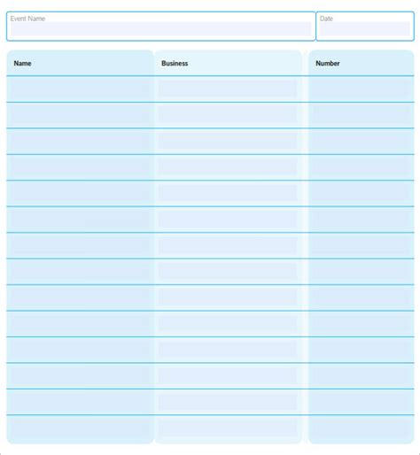 contact sheet templates  samples examples