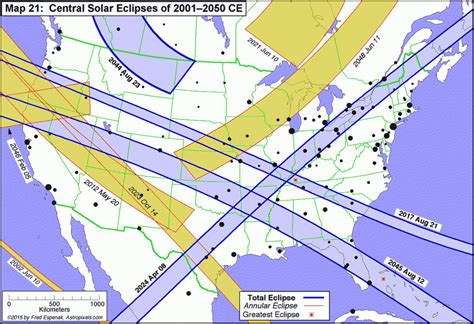 At sunrise, but other parts of the world and people online got the full show. Total Solar Eclipses in the USA | Portal to the Universe