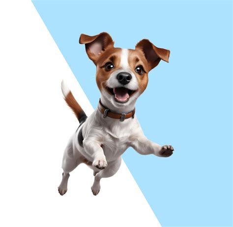 Premium Psd Cute Jack Russell Terrier Puppy