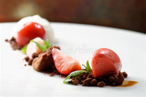 See more ideas about desserts, fine dining desserts, food. Fine Dining Dessert, Strawberry Ice Cream, Chocolate ...