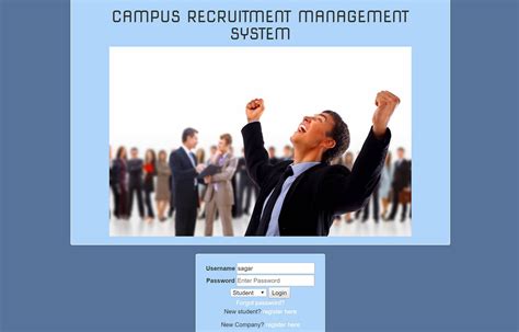Campus Recruitment Management System Using Php With Source Code Codezips
