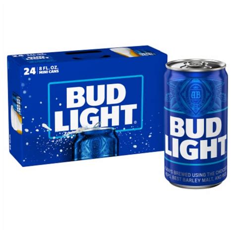 Bud Light Mini Cans 24 Cans 8 Fl Oz Dillons Food Stores