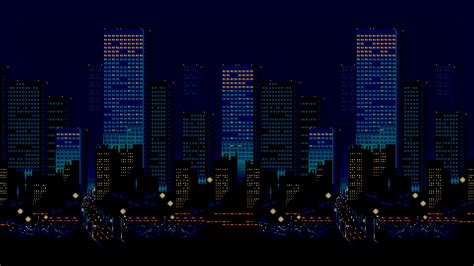 Pixel Art 16 Bit Sega Streets Of Rage City Wallpapers Hd Desktop