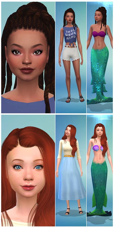 The Two Little Mermaids Rsims4