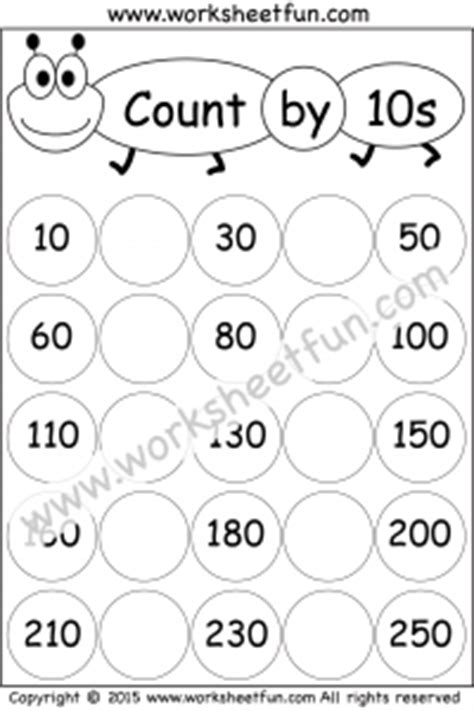 Counting By S Free Printable Worksheets Free Printable Templates