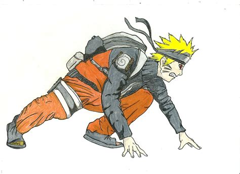 Naruto Uzumaki Pencil Drawing By Nemanjaveselinovic On
