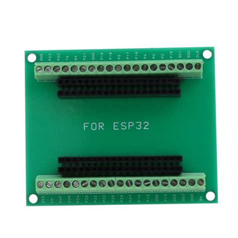 Esp32 Breakout Board Gpio 1 Into 2 For 38pin Narrow Version Esp32 Esp