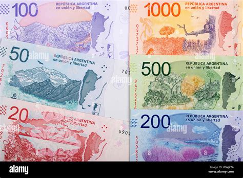 Banknote Argentina Money Currency Fotos Und Bildmaterial In Hoher Auflösung Alamy