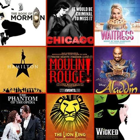 Broadway Musicals Shows In New York Ny Show Tickets