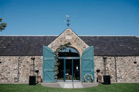 The Byre At Inchyra Wedding Venue In Perthshire Scotland Green Gold